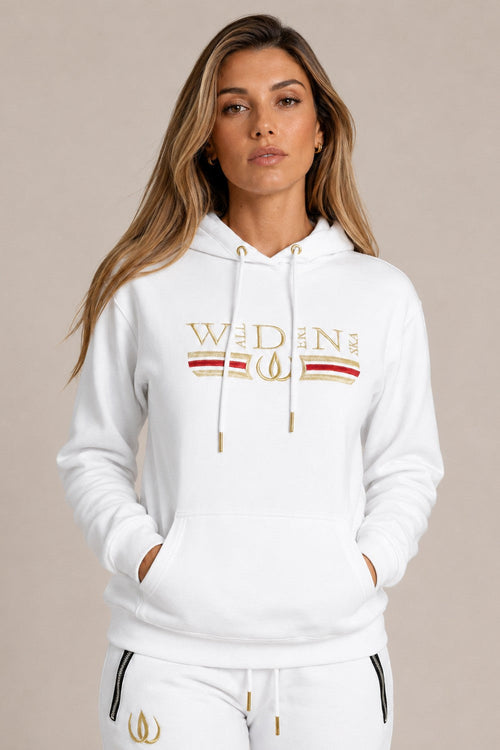 Deluxe Hoodie Weiss