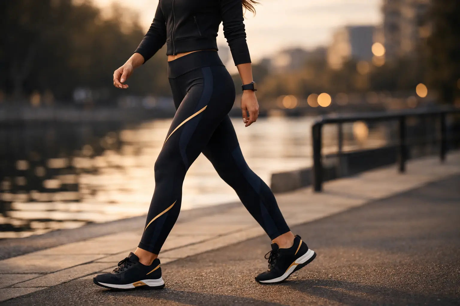 Leggings zum Spazierengehen Damen mit der richtigen Passform