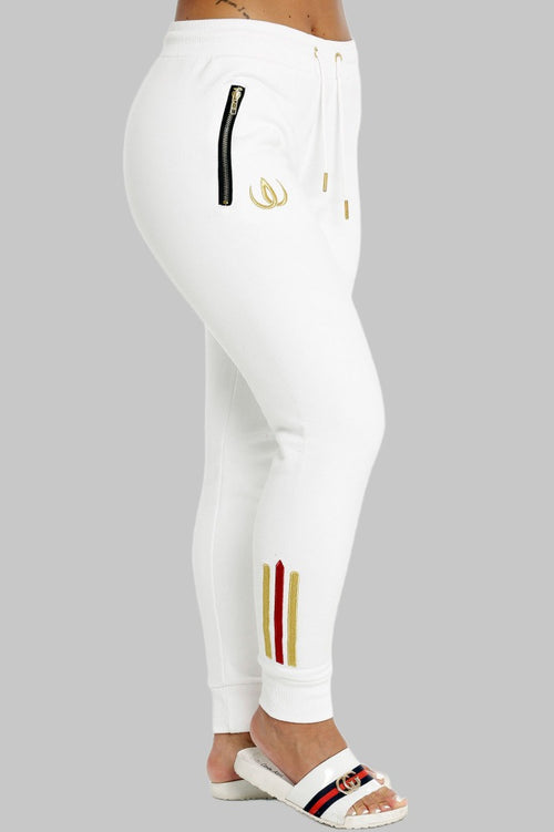 Deluxe Jogginghose Weiß