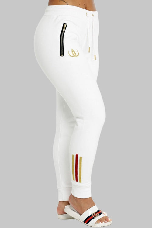 Deluxe Jogginghose Weiss